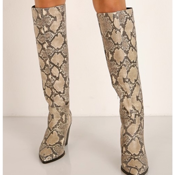 Dolce vita Isobel snakeskin boot - Picture 3 of 6